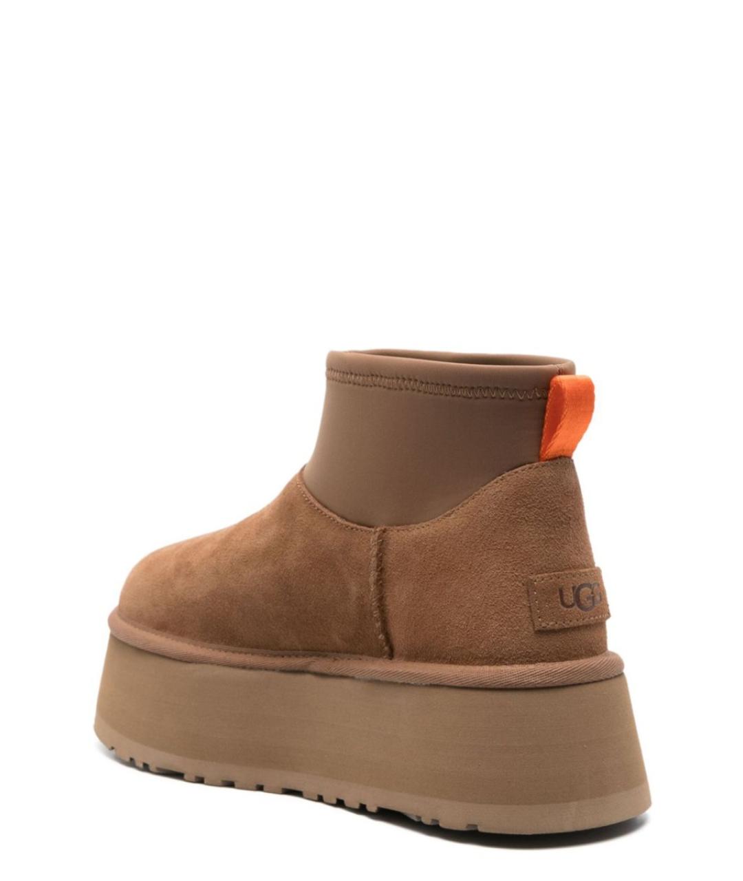 UGG Коричневые замшевые ботинки, фото 7