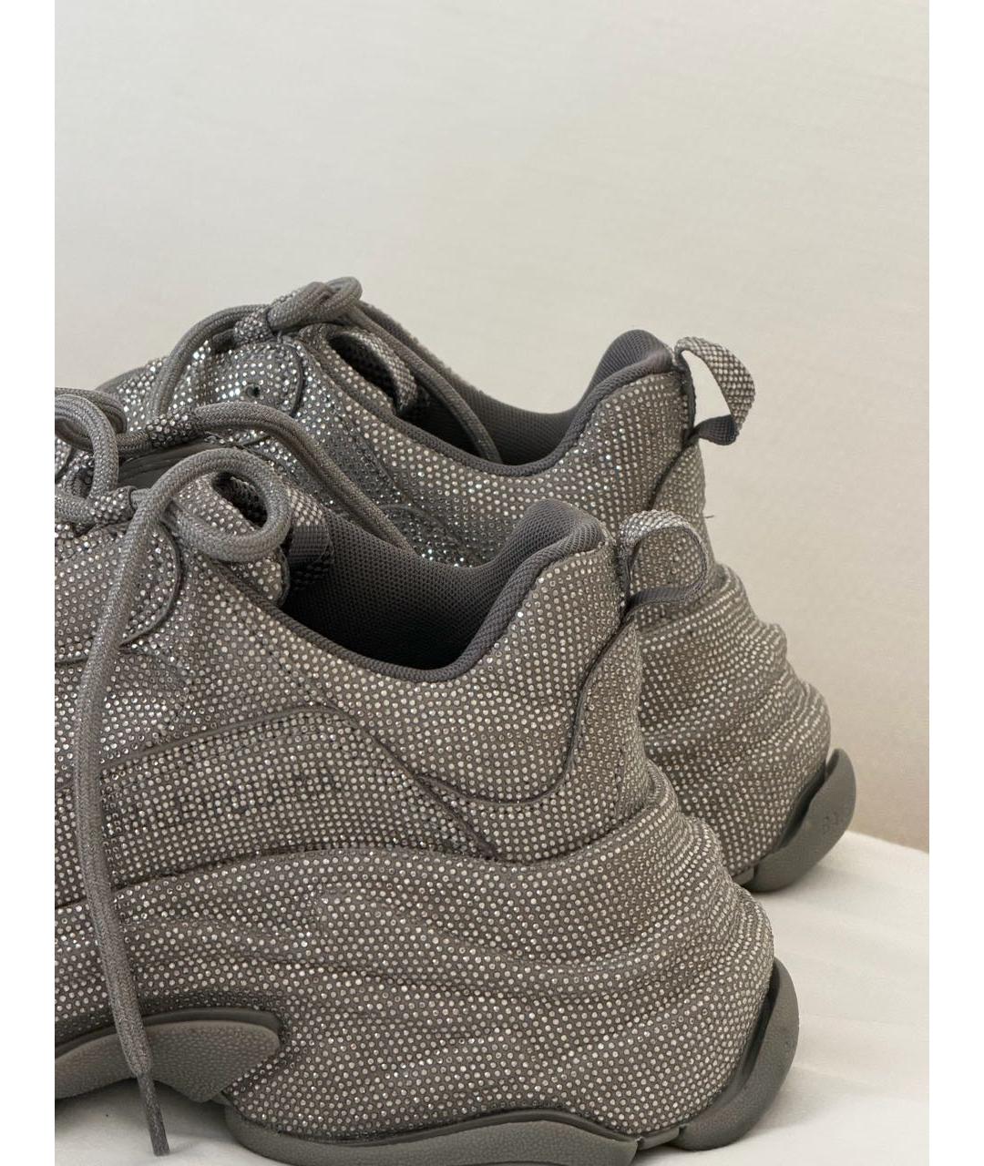 BALENCIAGA Серые кроссовки, фото 4