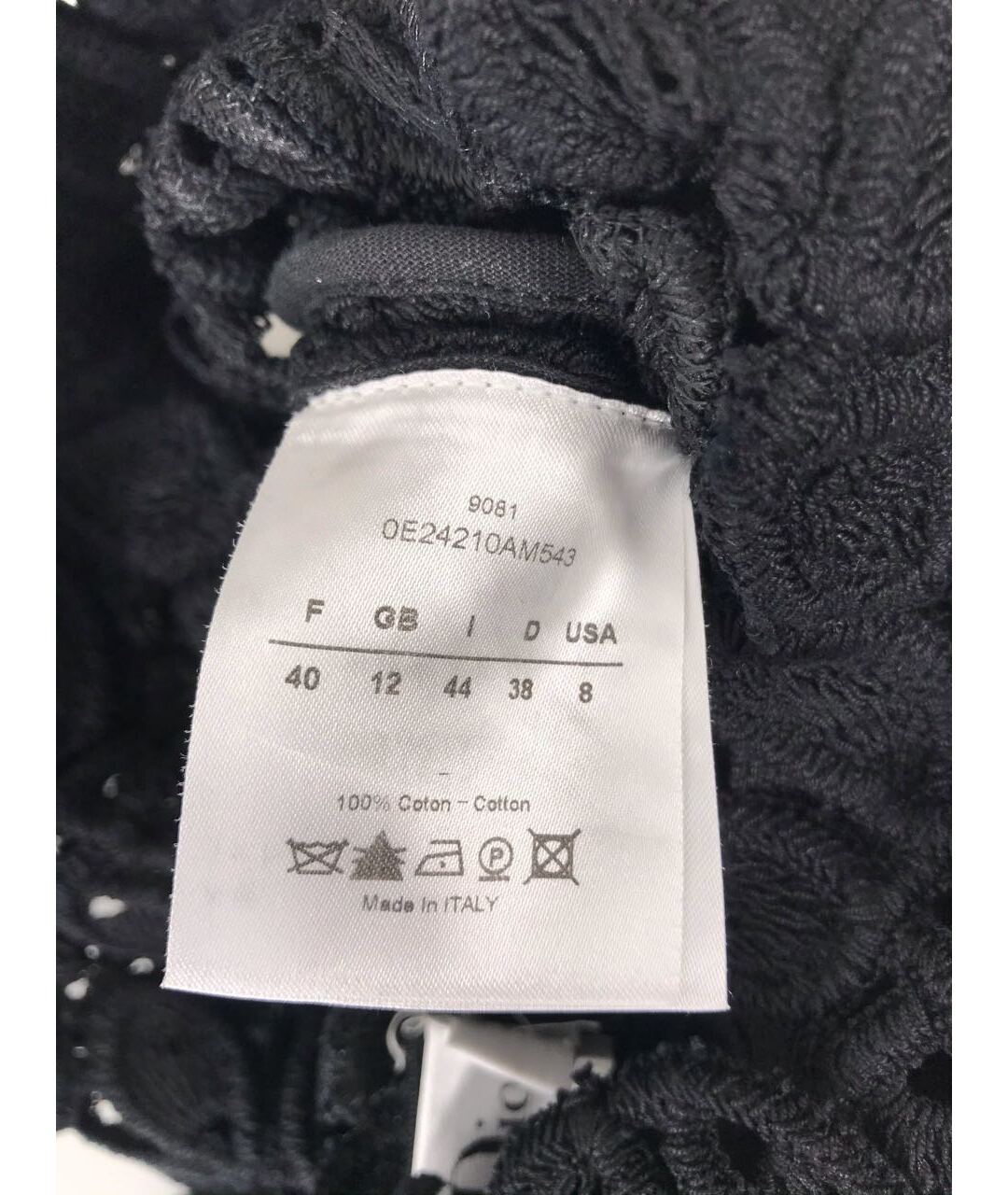 CHRISTIAN DIOR PRE-OWNED Черный хлопковый жакет/пиджак, фото 4