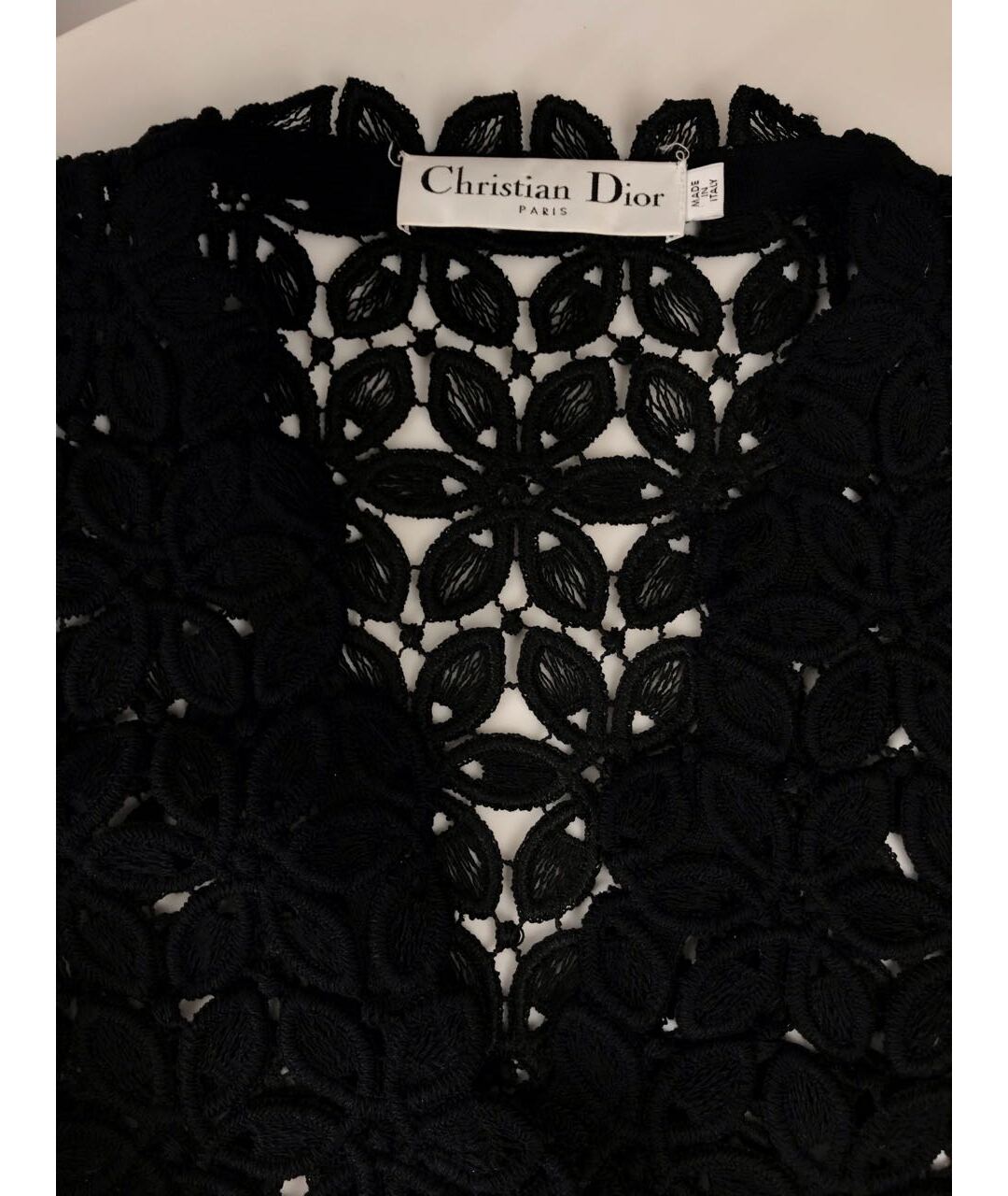CHRISTIAN DIOR PRE-OWNED Черный хлопковый жакет/пиджак, фото 3