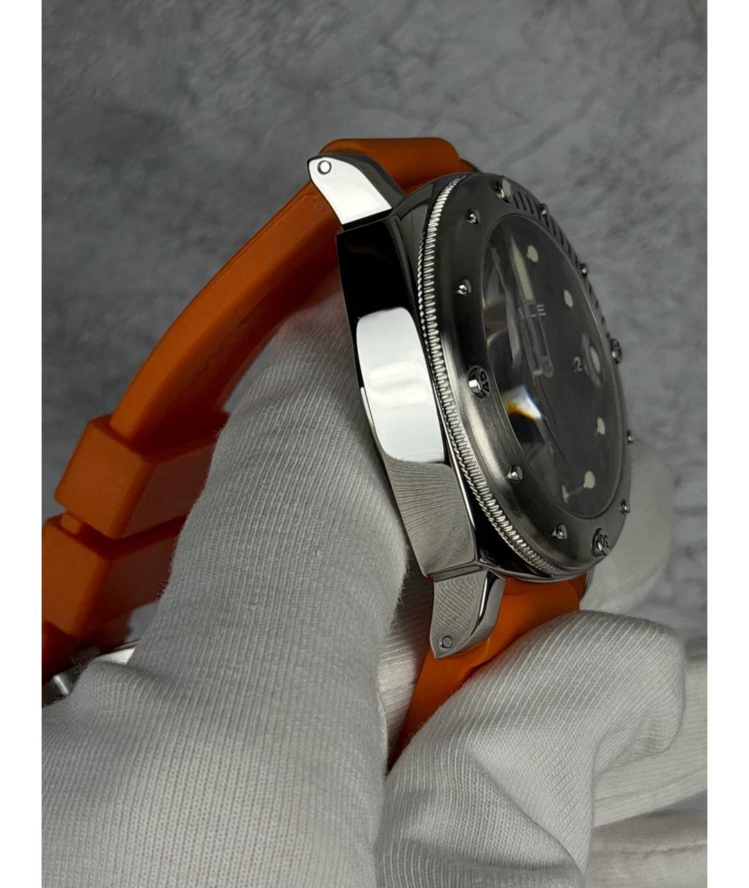 PANERAI Черные металлические часы, фото 4