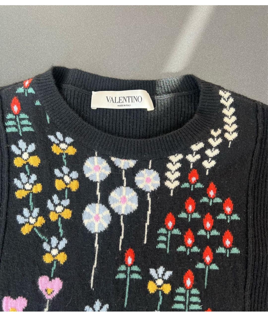 VALENTINO Черный джемпер / свитер, фото 3