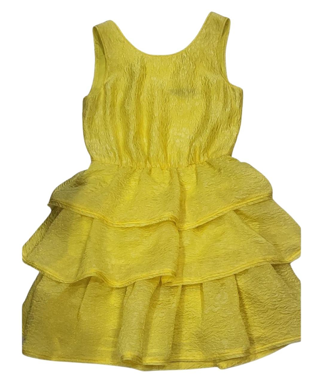 BCBG MAXAZRIA Желтое коктейльное платье, фото 1