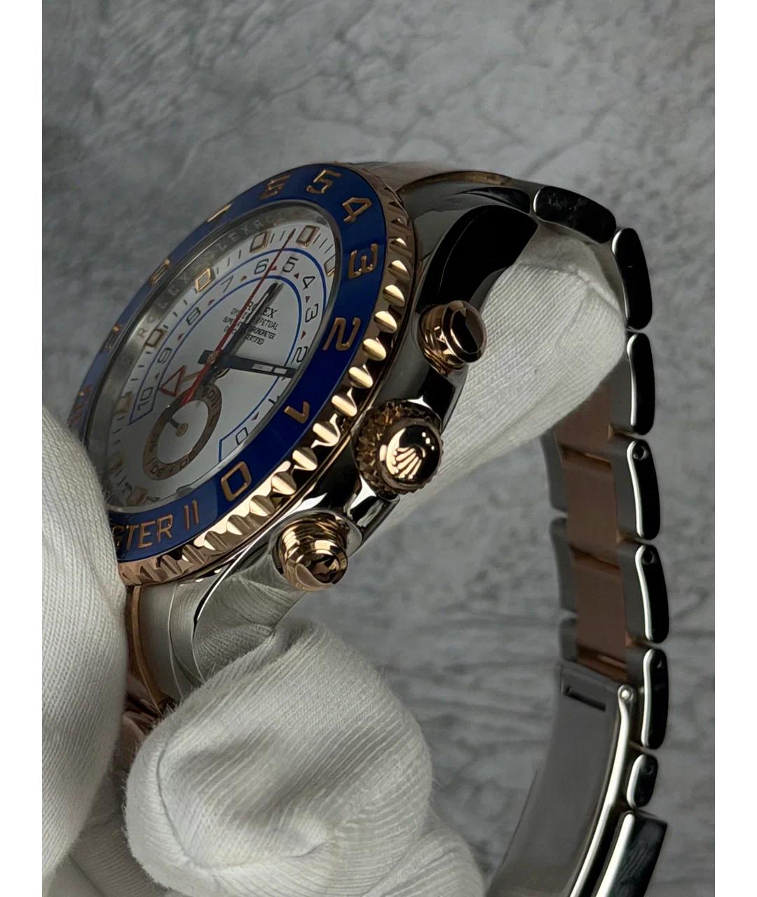 ROLEX Белые часы из розового золота, фото 3