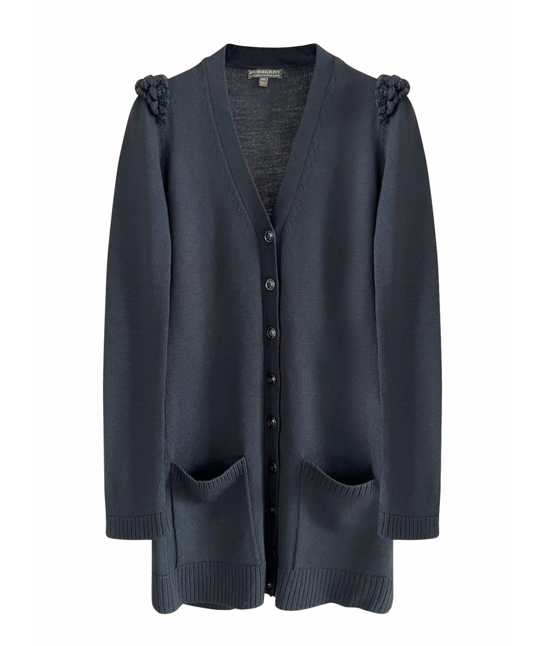 BURBERRY Черный кардиган, фото 1