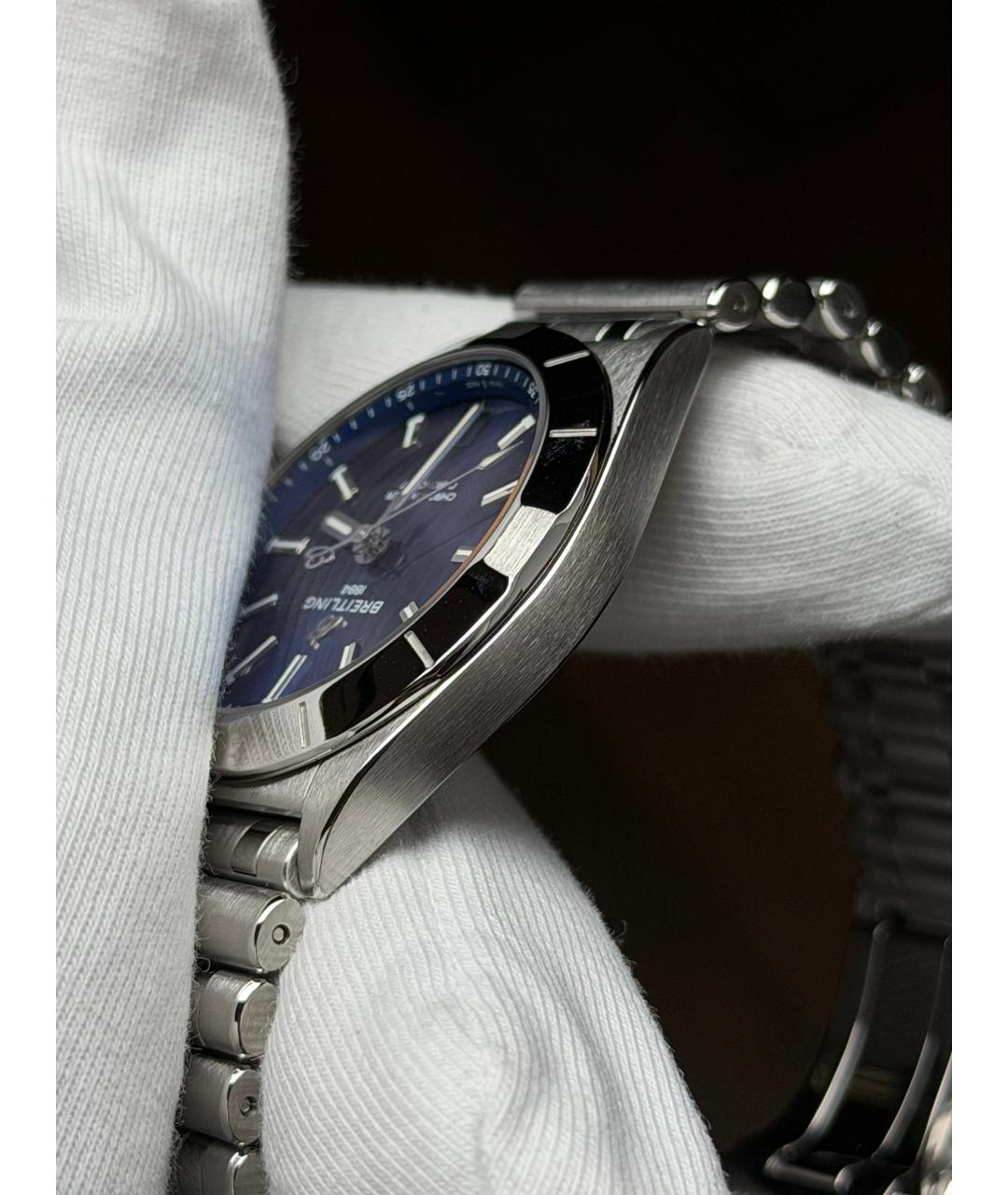 BREITLING Темно-синие часы, фото 5