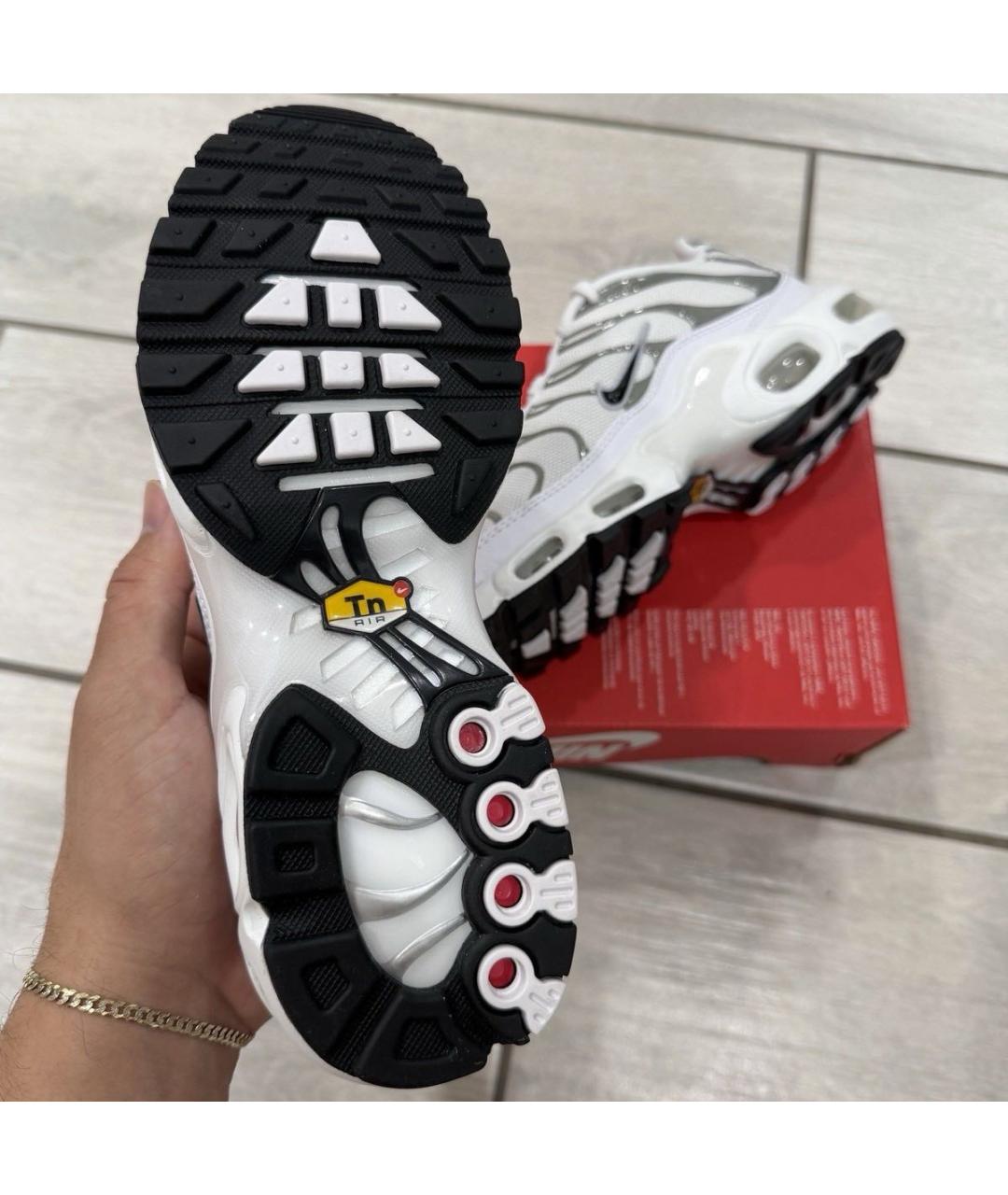 NIKE Белые текстильные кроссовки, фото 8
