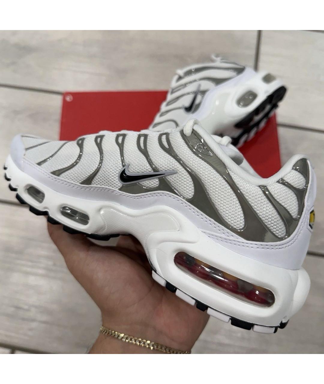 NIKE Белые текстильные кроссовки, фото 7