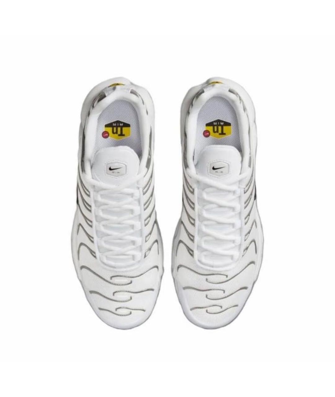 NIKE Белые текстильные кроссовки, фото 4