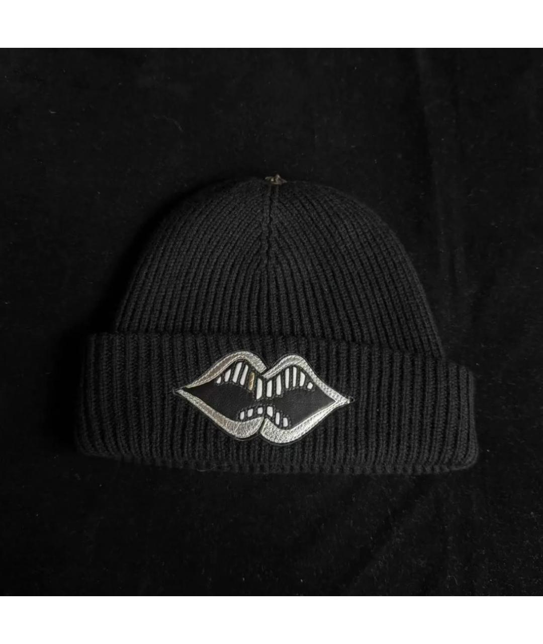 CHROME HEARTS Черная шапка, фото 3