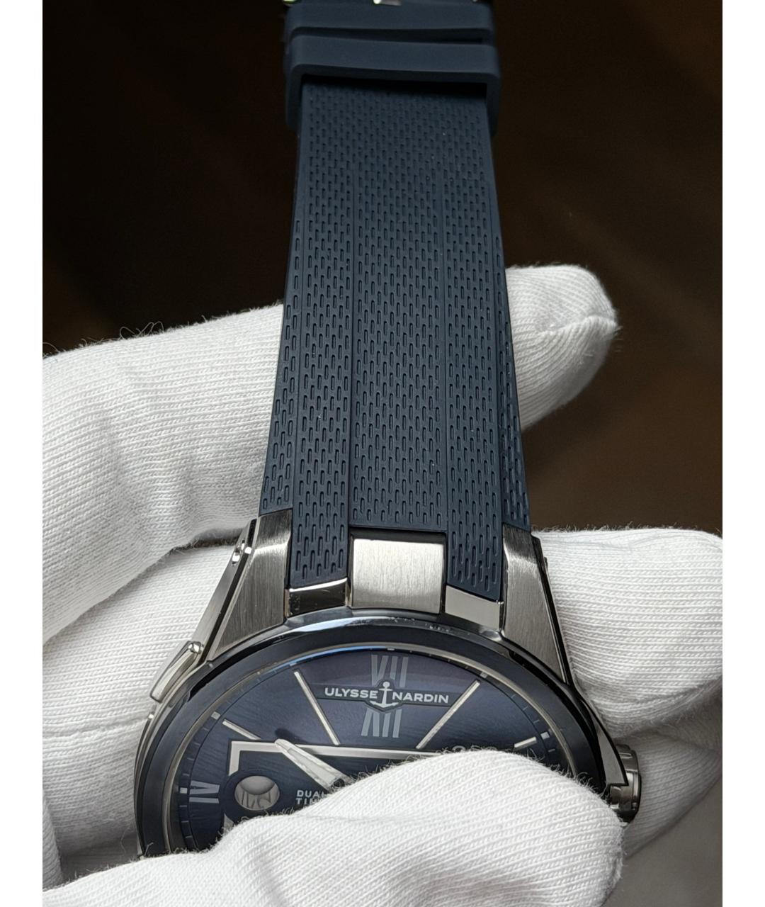 Ulysse Nardin Темно-синие часы, фото 6