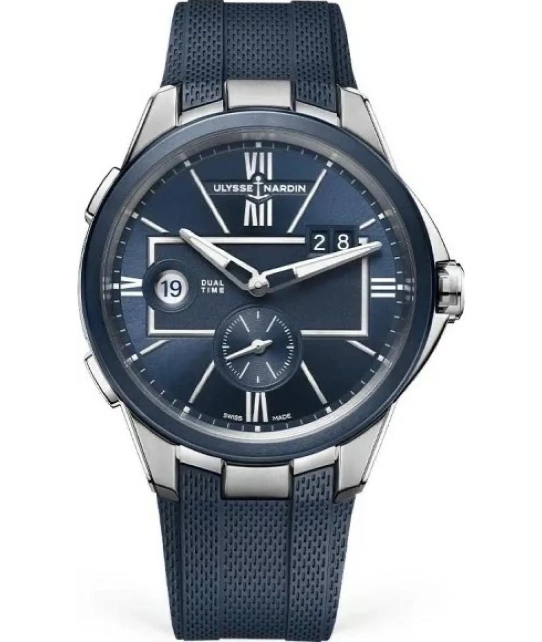 Ulysse Nardin Темно-синие часы, фото 1