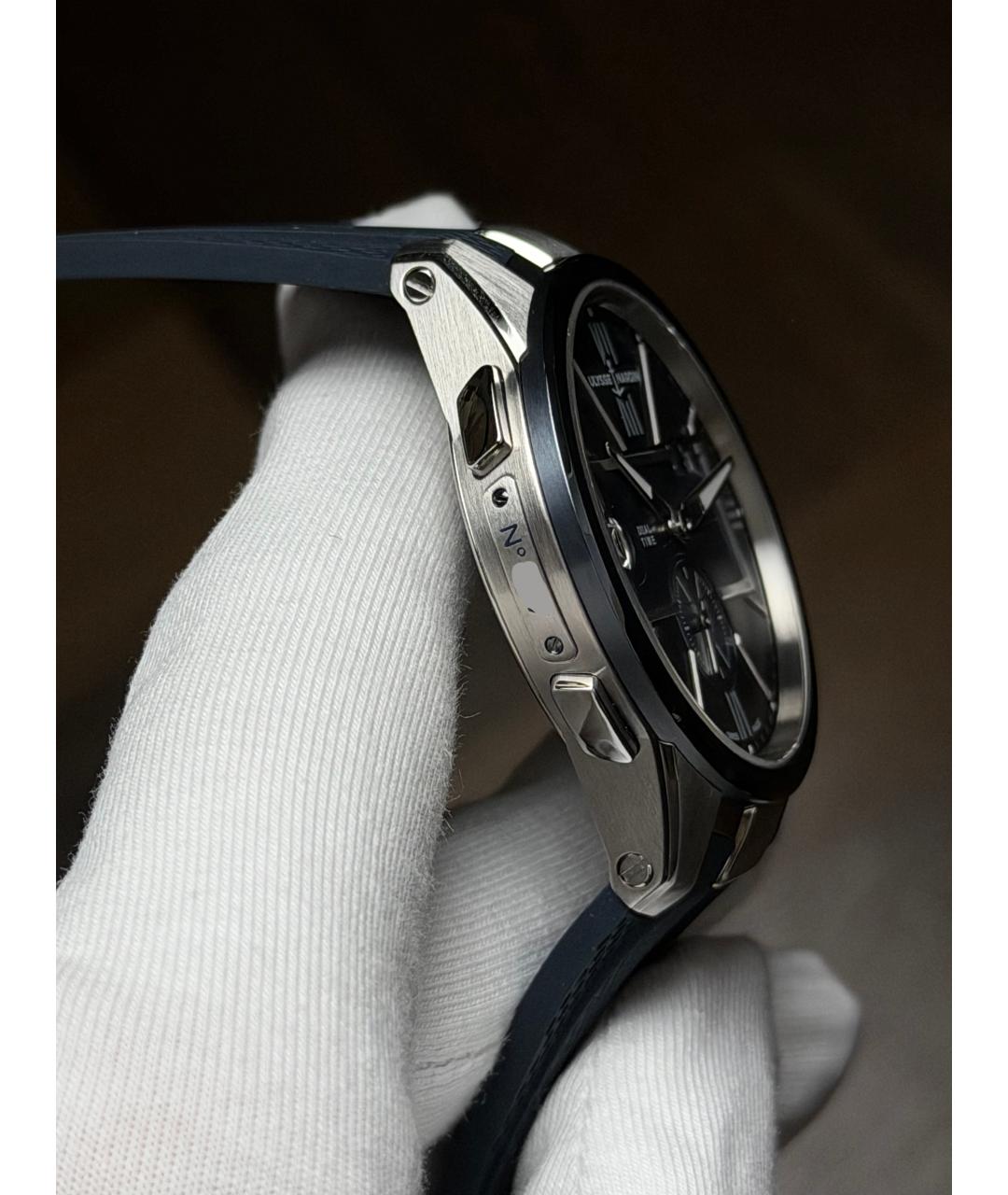 Ulysse Nardin Темно-синие часы, фото 5