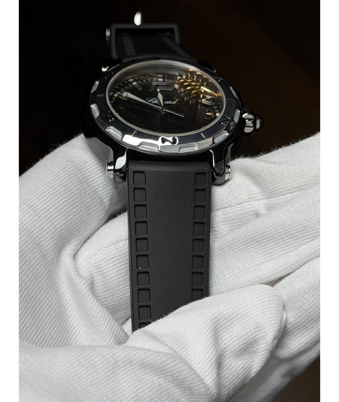 CHOPARD Черные часы, фото 6