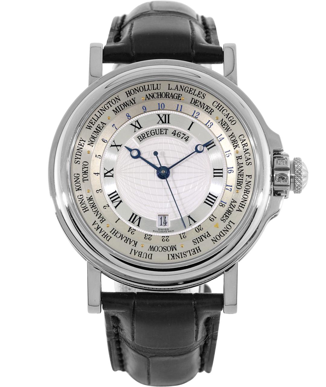 Breguet Серебряные часы из белого золота, фото 1