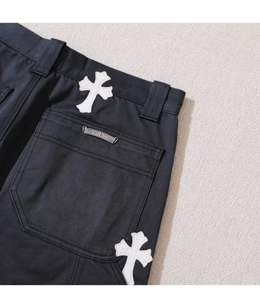 CHROME HEARTS Синие повседневные брюки, фото 2