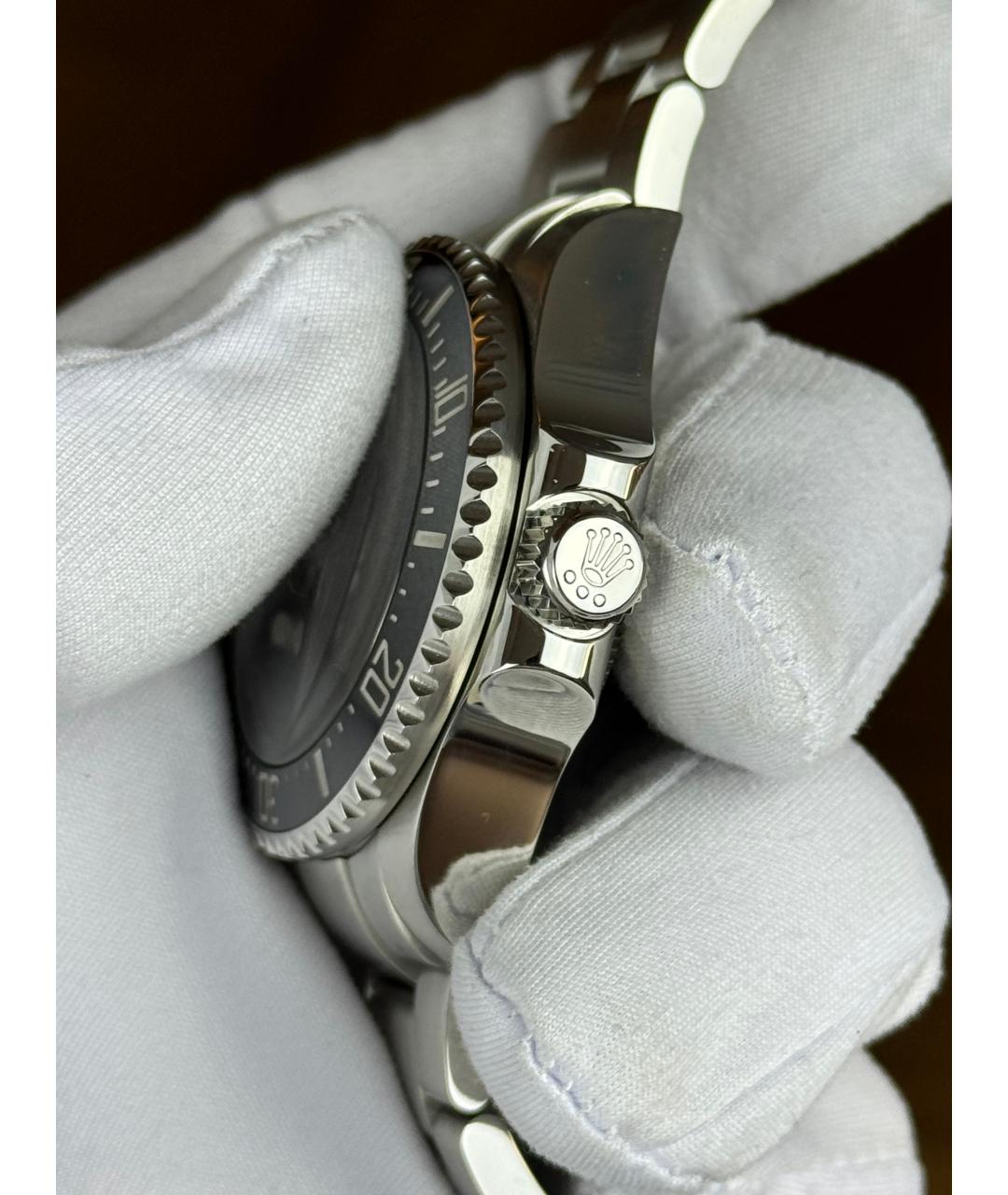 ROLEX Черные часы, фото 4