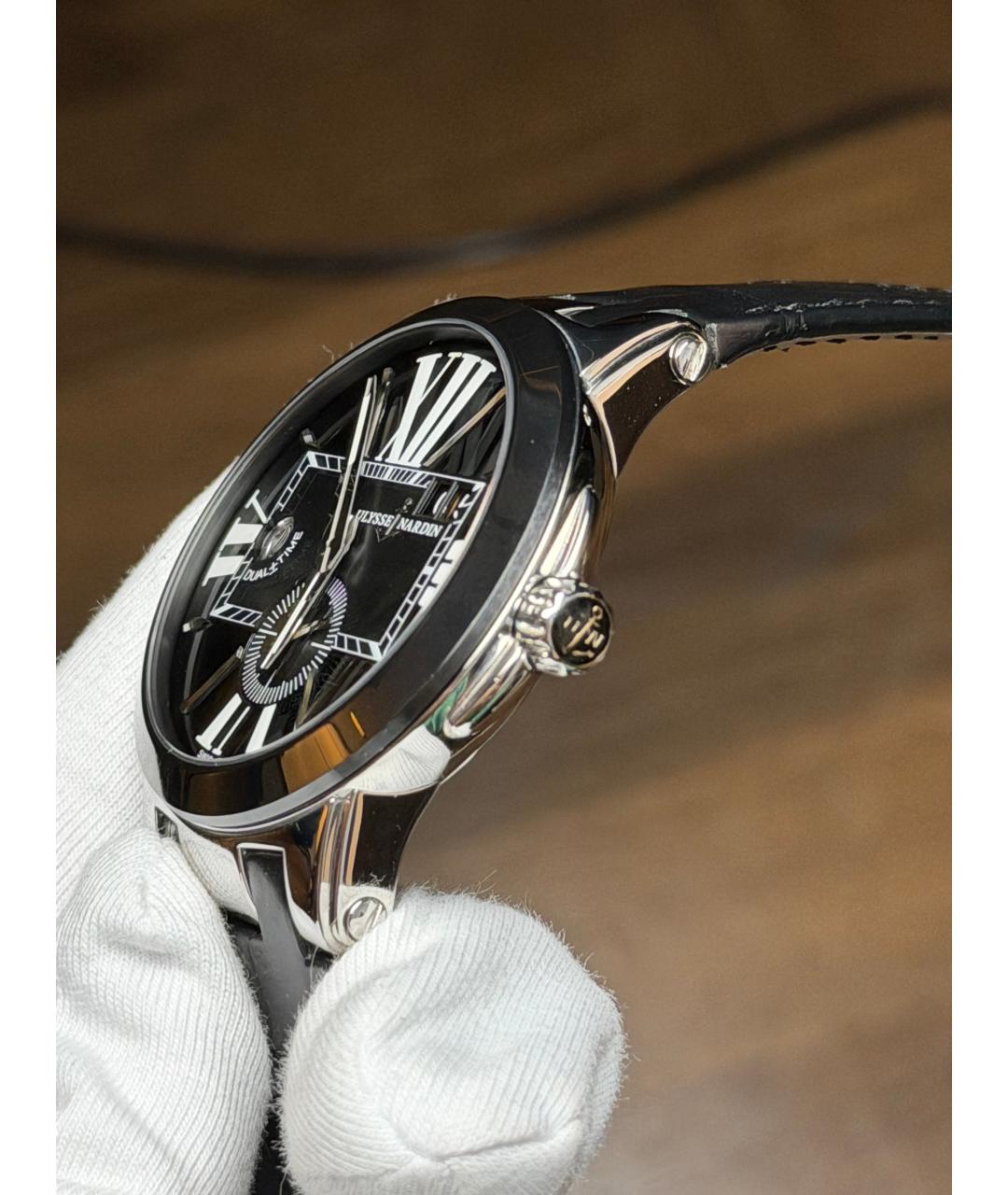 Ulysse Nardin Черные часы, фото 4