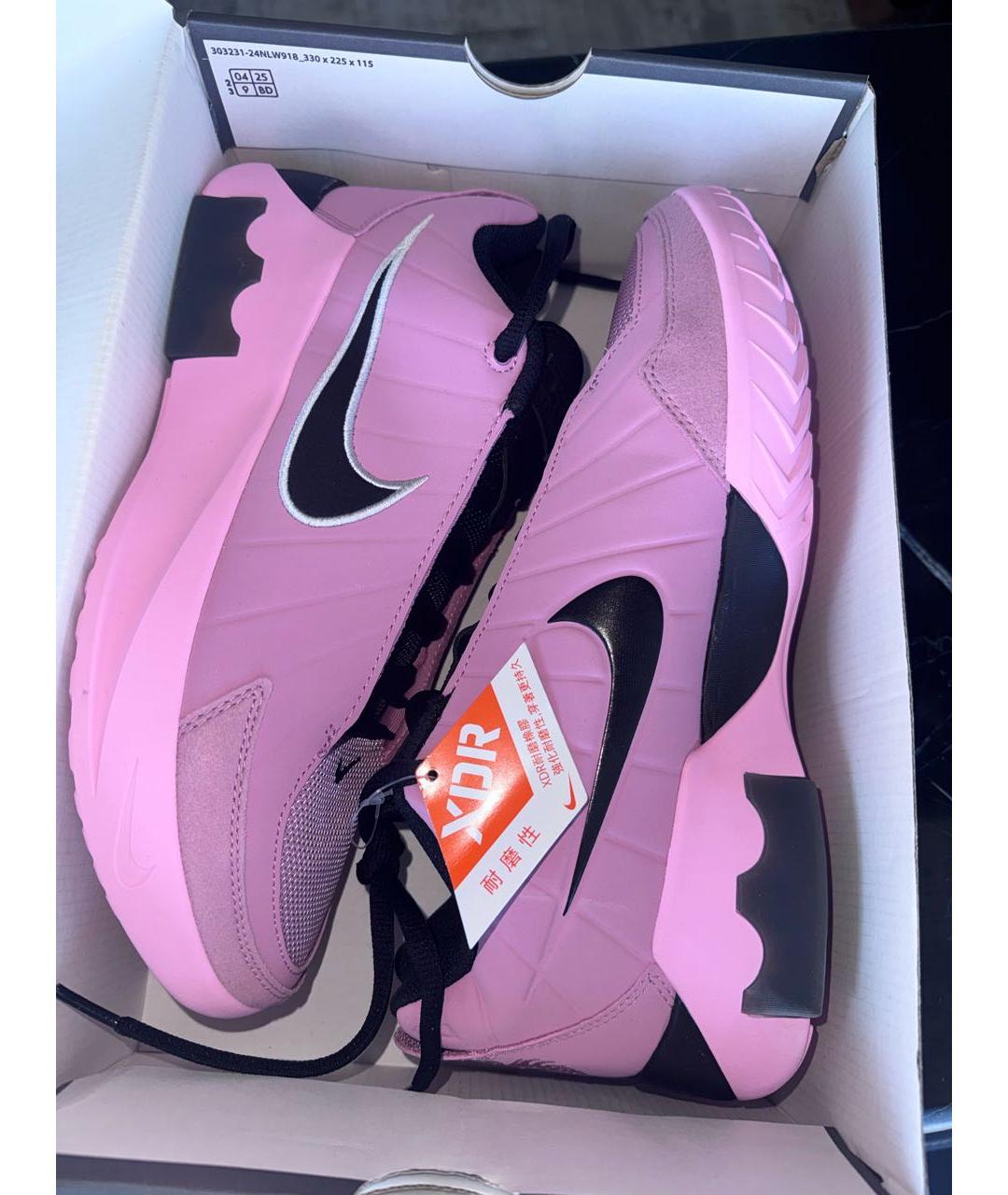 NIKE Розовые низкие кроссовки / кеды, фото 7