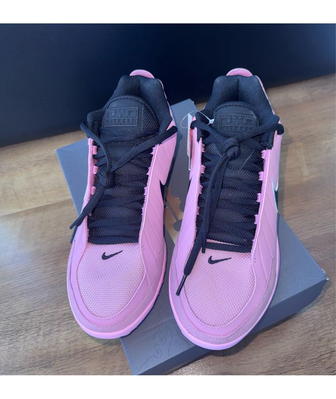 NIKE Розовые низкие кроссовки / кеды, фото 2
