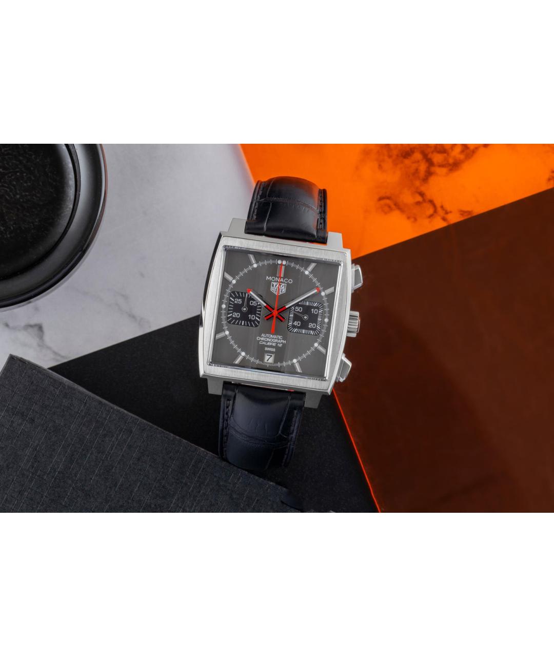 TAG HEUER Серые часы, фото 2