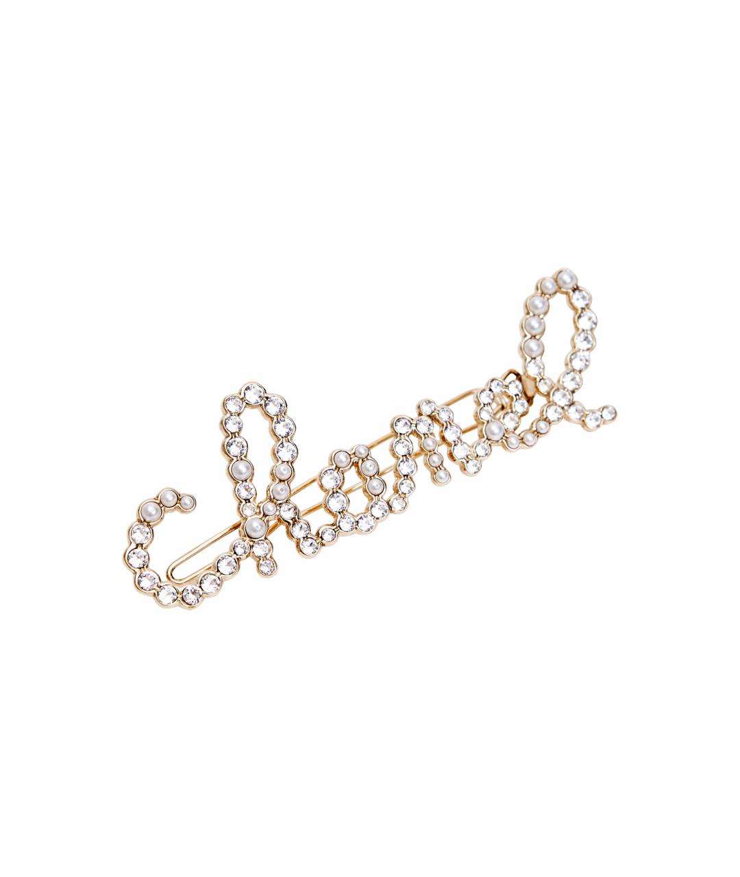 CHANEL Золотая заколка, фото 1