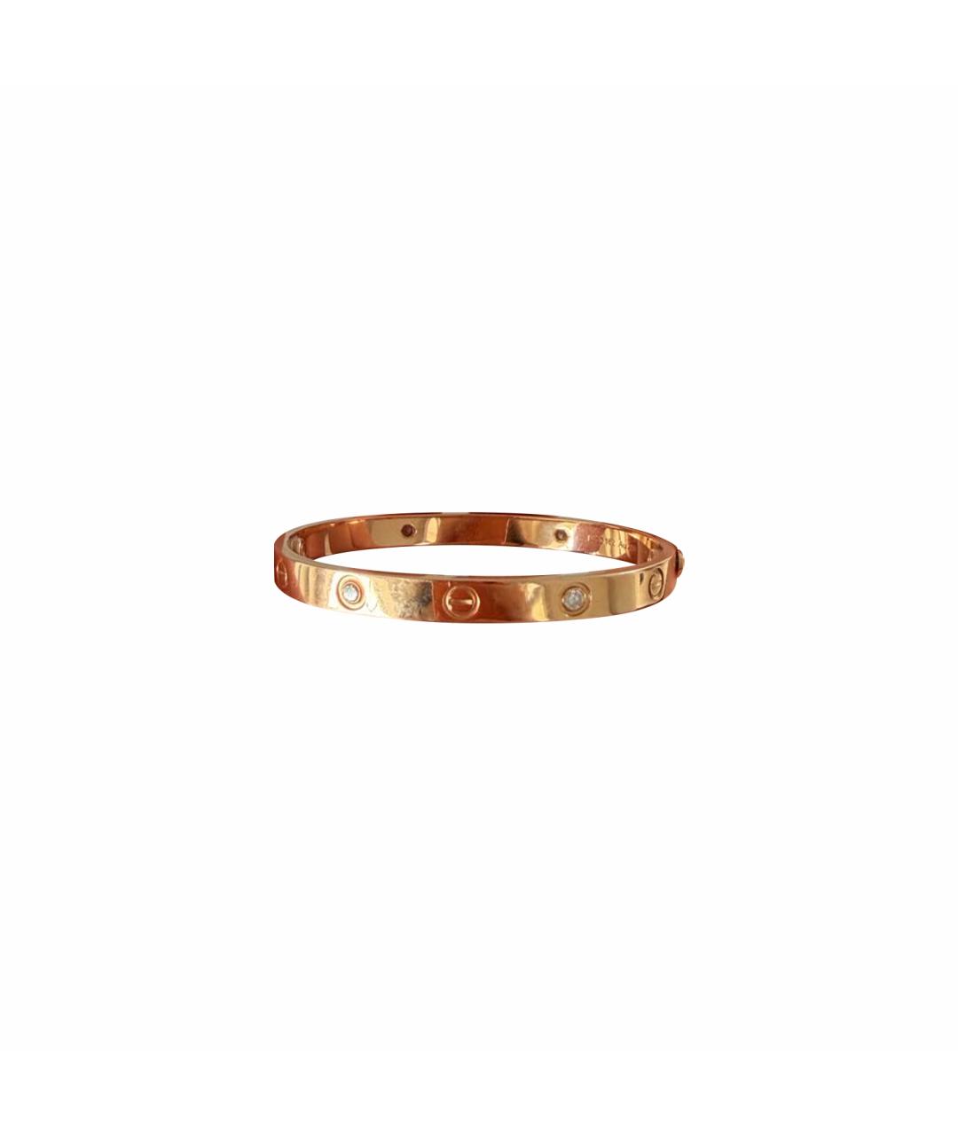CARTIER Золотой браслет из розового золота, фото 1