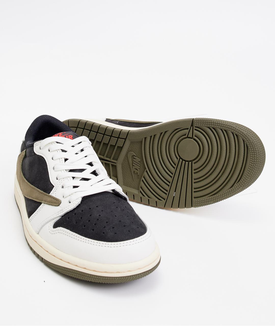 NIKE Белые кожаные кроссовки, фото 6