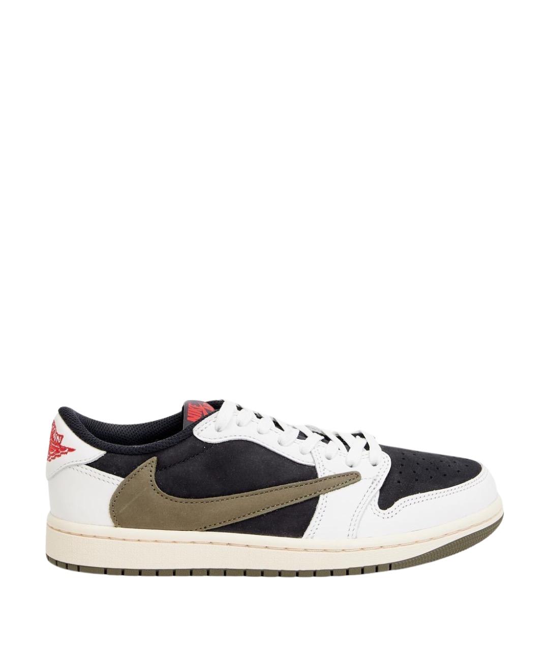 NIKE Белые кожаные кроссовки, фото 1