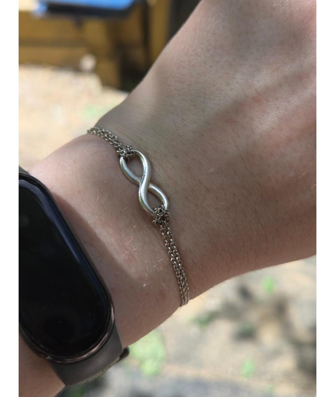 TIFFANY&CO Серебряный серебряный браслет, фото 6
