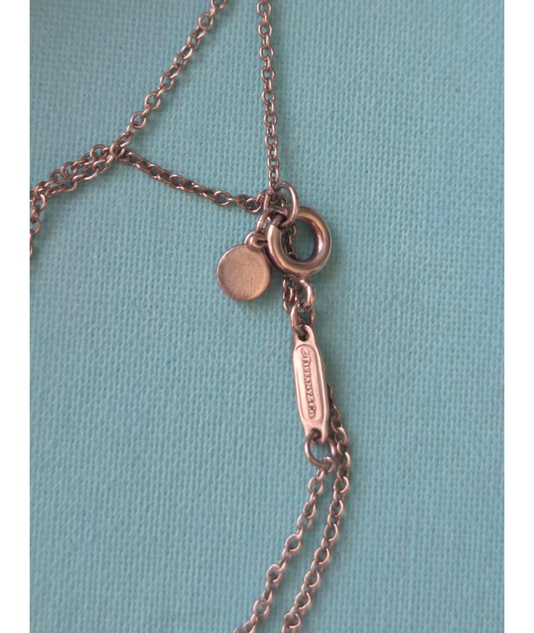TIFFANY&CO Бирюзовое серебряное колье, фото 4