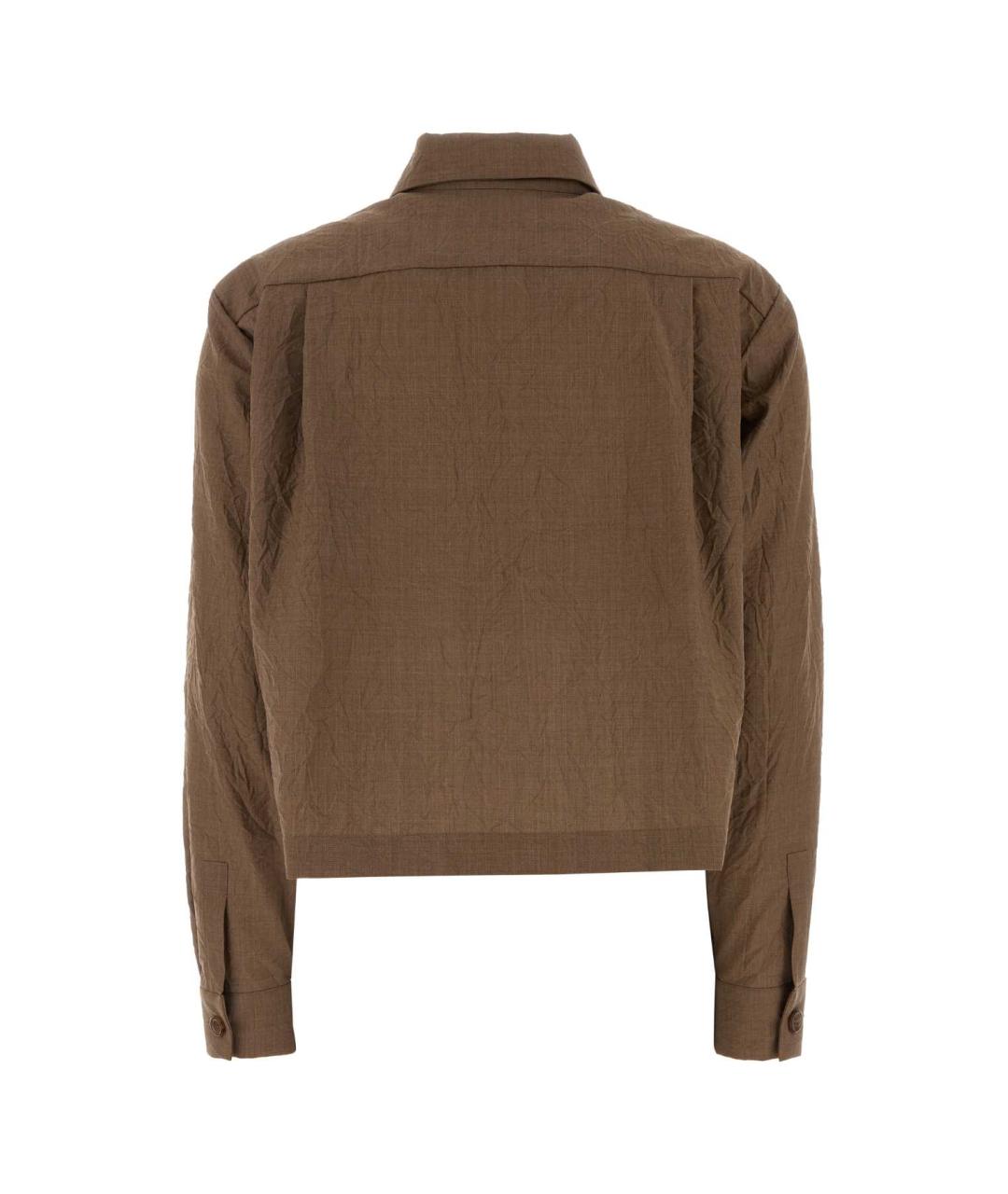 MAX MARA Бежевая шерстяная рубашка, фото 2