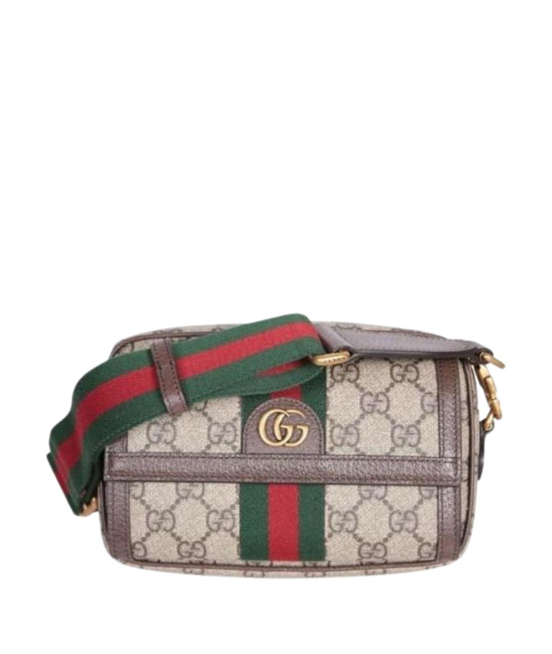 GUCCI Бежевая сумка через плечо, фото 1