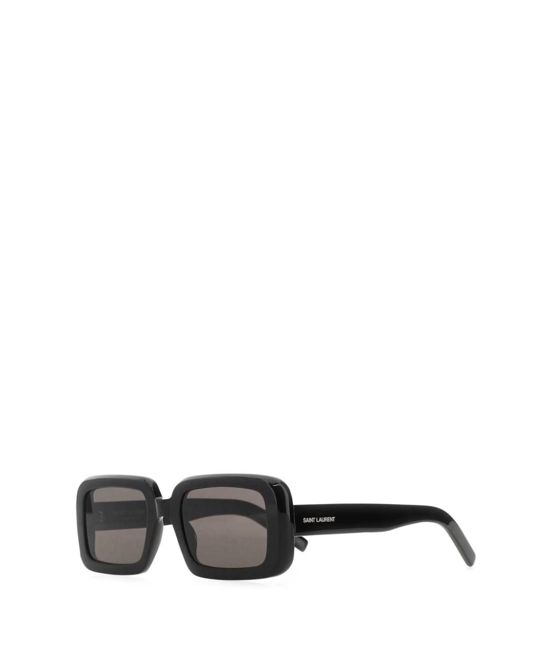 SAINT LAURENT Черные солнцезащитные очки, фото 1