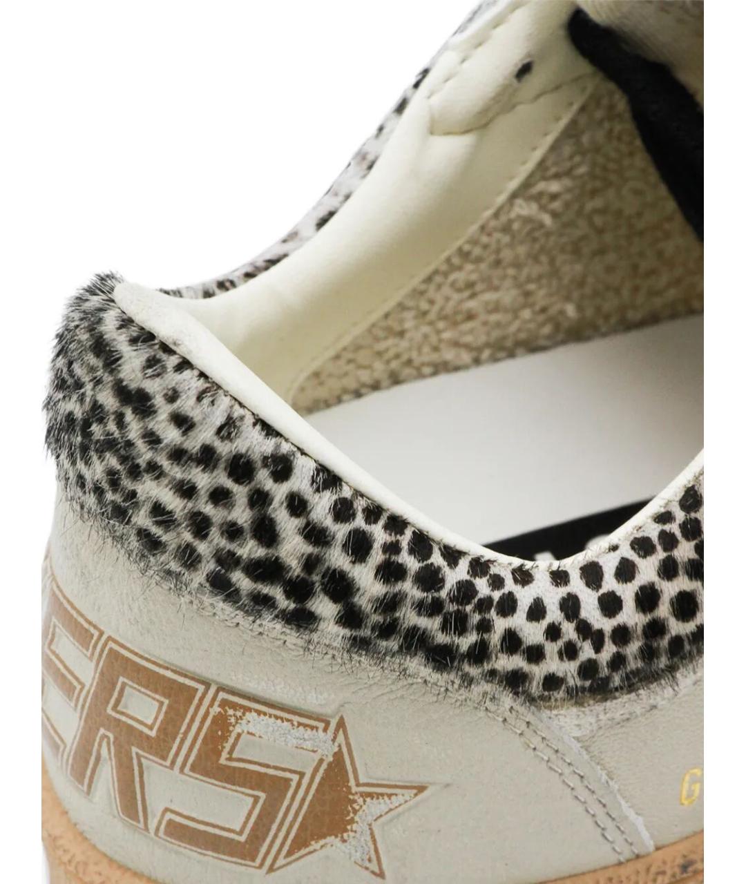 GOLDEN GOOSE Мульти кожаные кеды, фото 4
