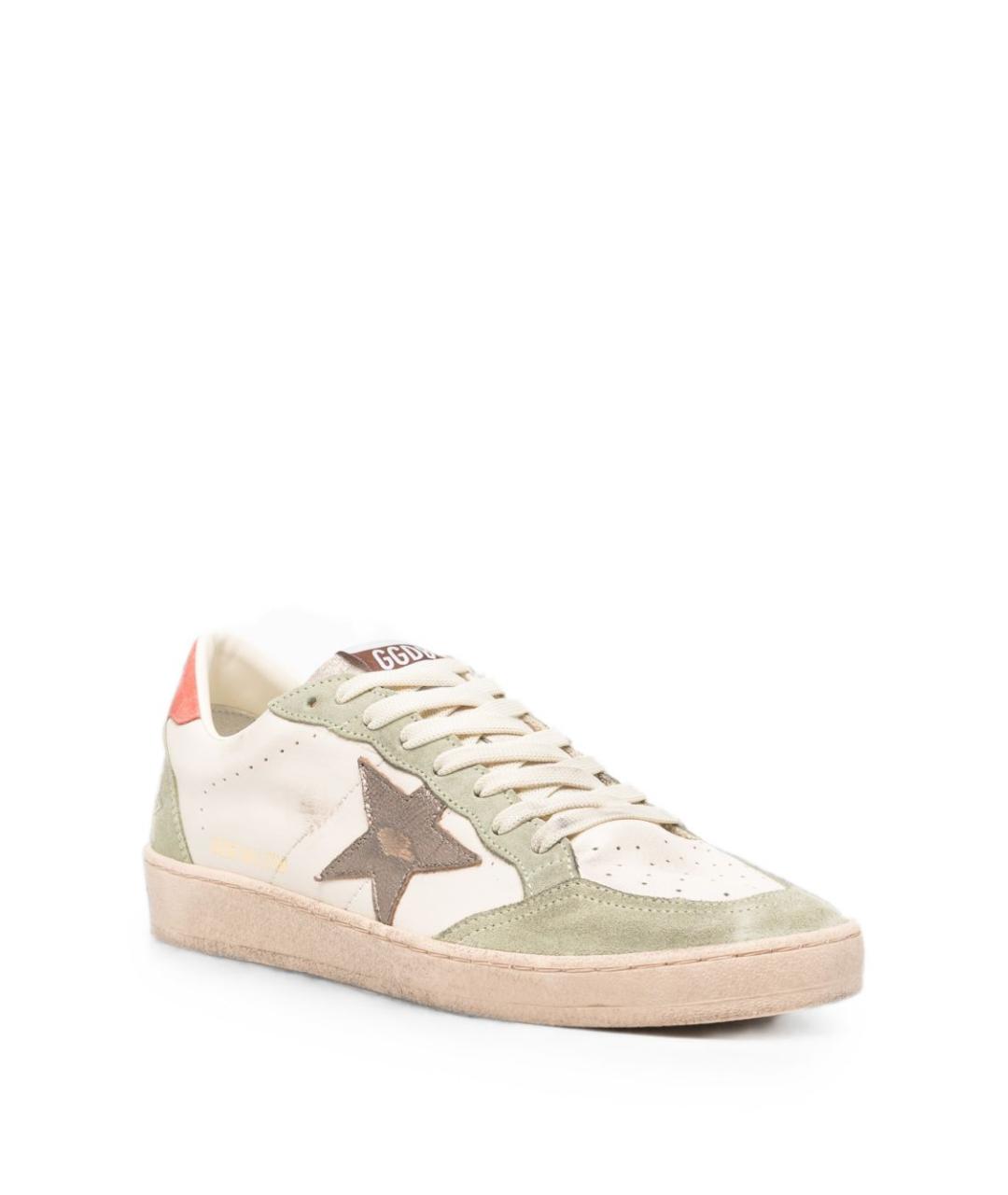 GOLDEN GOOSE Мульти кожаные кеды, фото 3