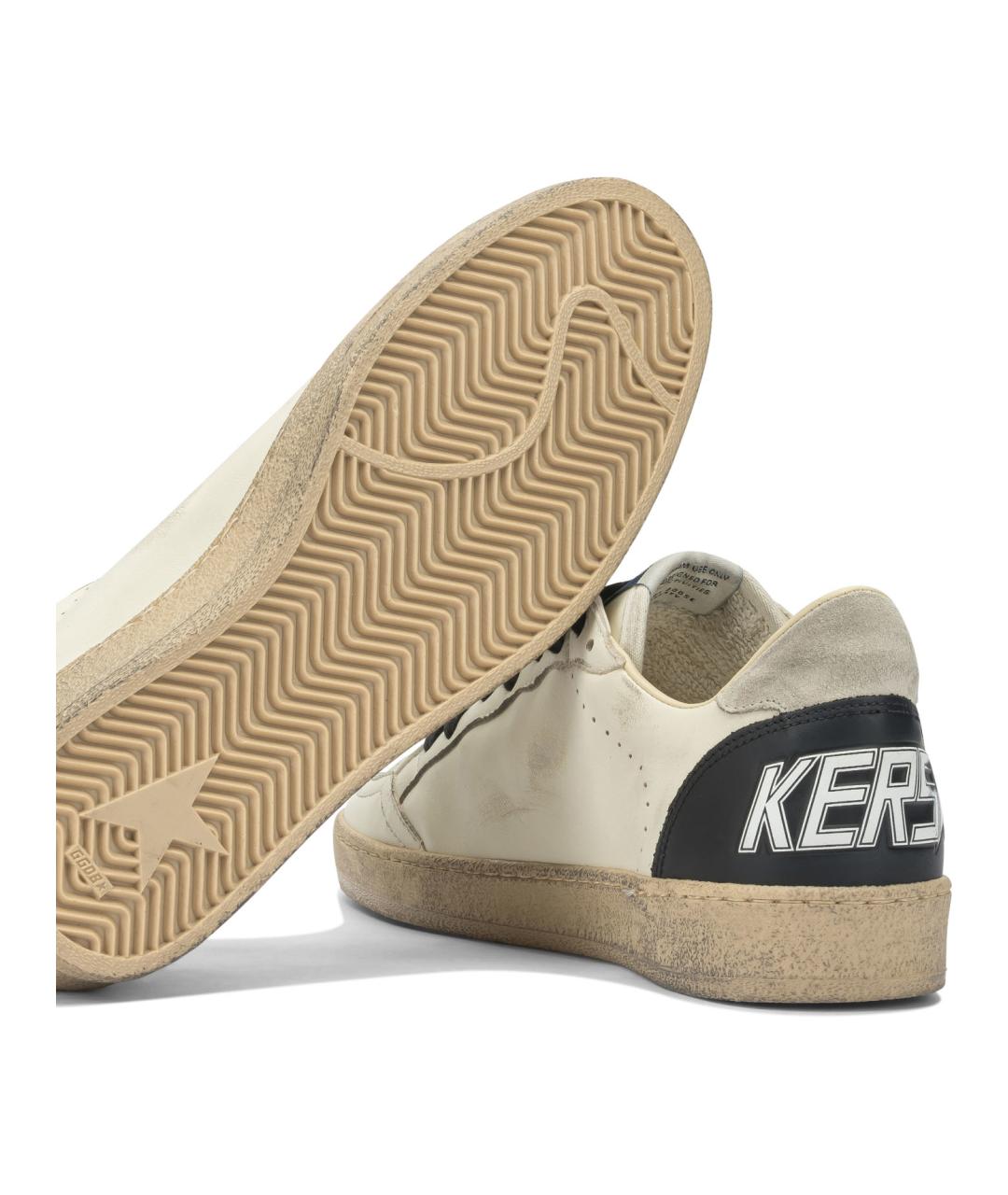 GOLDEN GOOSE Мульти кожаные низкие кроссовки / кеды, фото 5