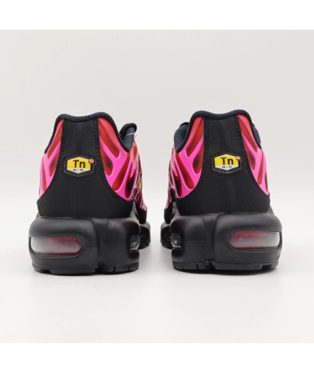NIKE Красные синтетические низкие кроссовки / кеды, фото 6