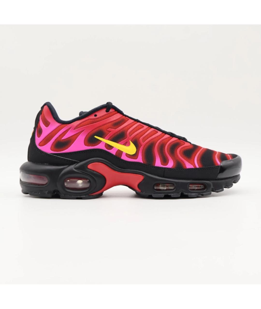NIKE Красные синтетические низкие кроссовки / кеды, фото 10