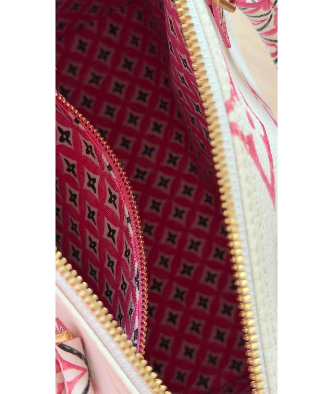 LOUIS VUITTON Розовая сумка с короткими ручками, фото 3