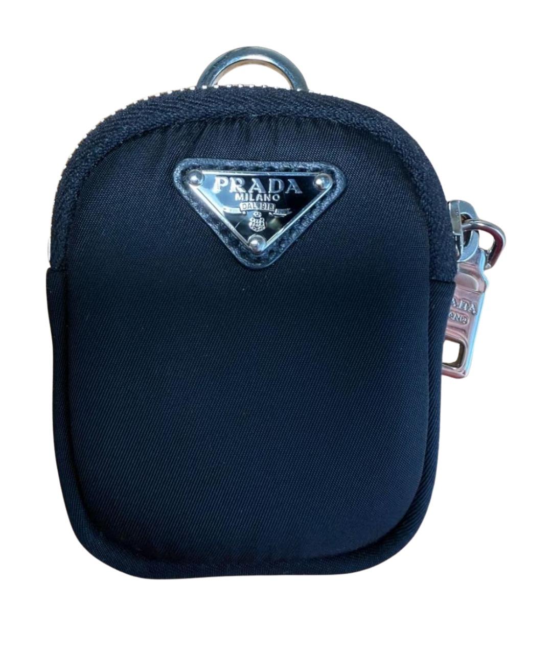 PRADA Черный брелок, фото 1