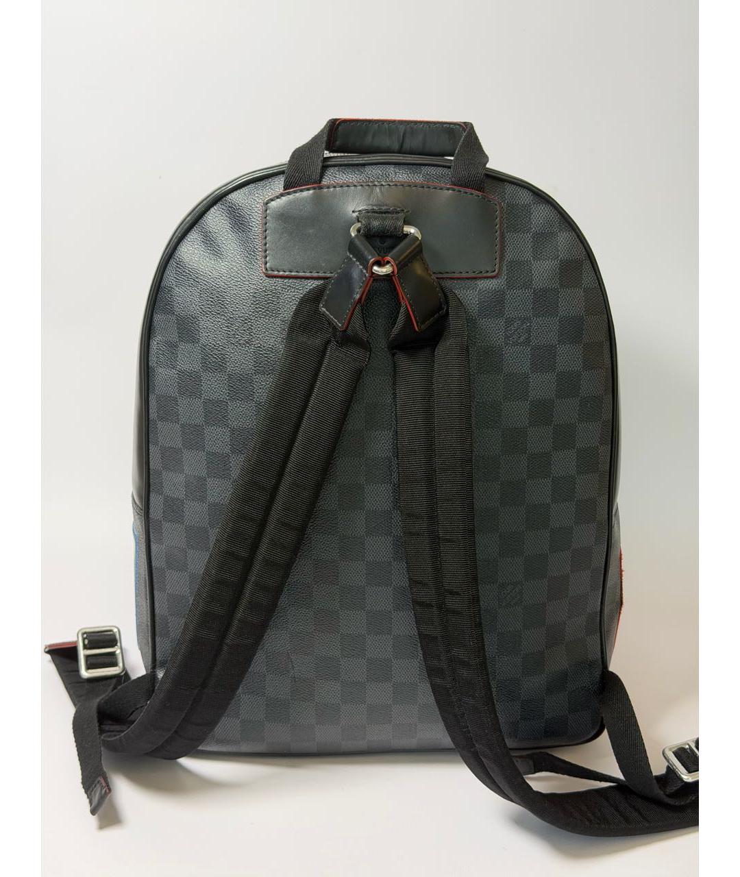 LOUIS VUITTON Черный рюкзак, фото 3