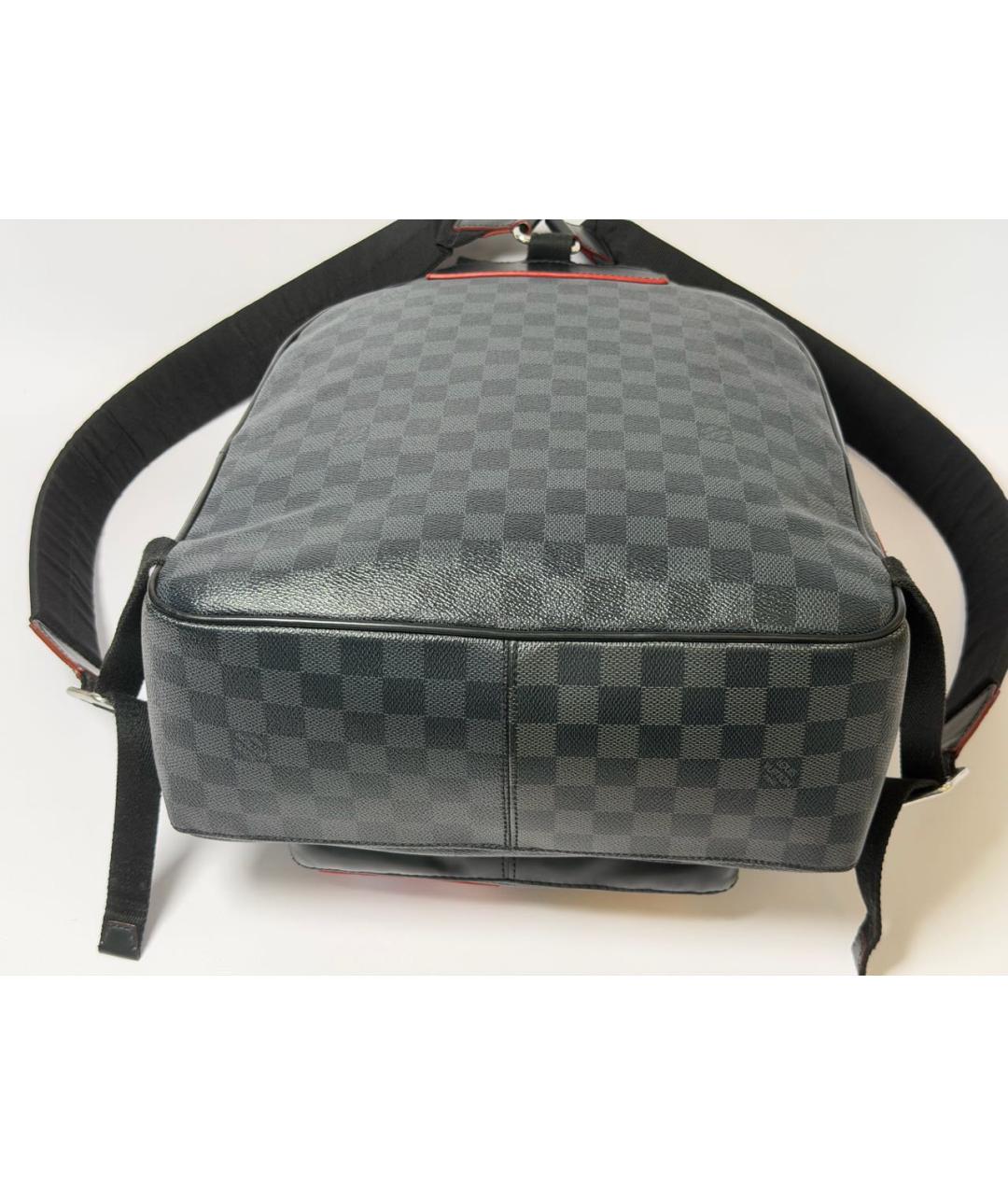 LOUIS VUITTON Черный рюкзак, фото 6