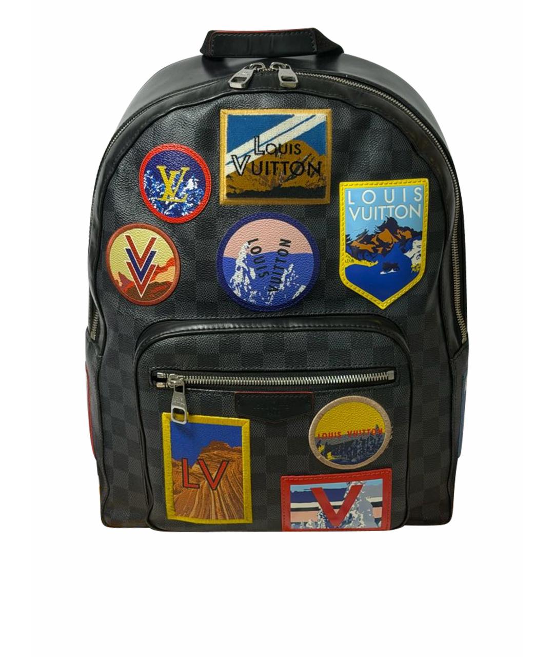 LOUIS VUITTON Черный рюкзак, фото 1