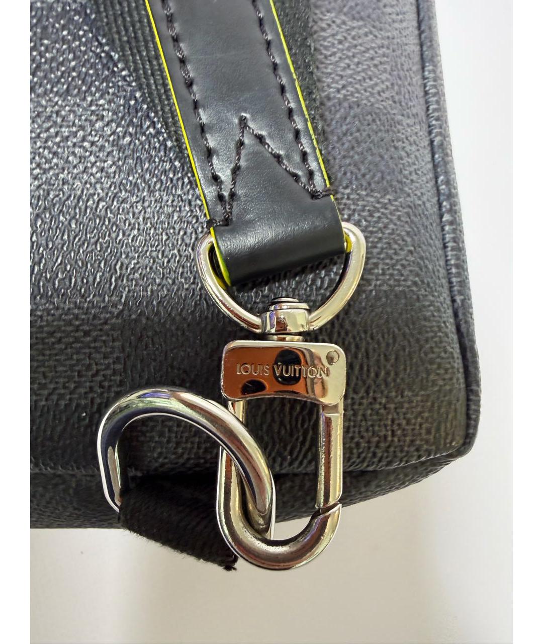 LOUIS VUITTON Черный рюкзак, фото 8