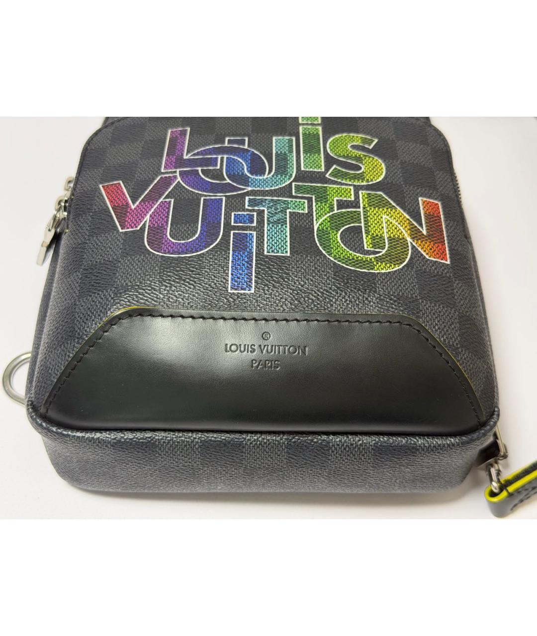 LOUIS VUITTON Черный рюкзак, фото 6