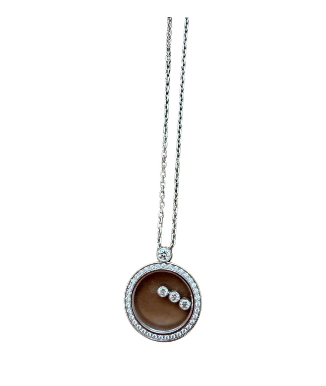 CHOPARD Белое колье из белого золота, фото 1