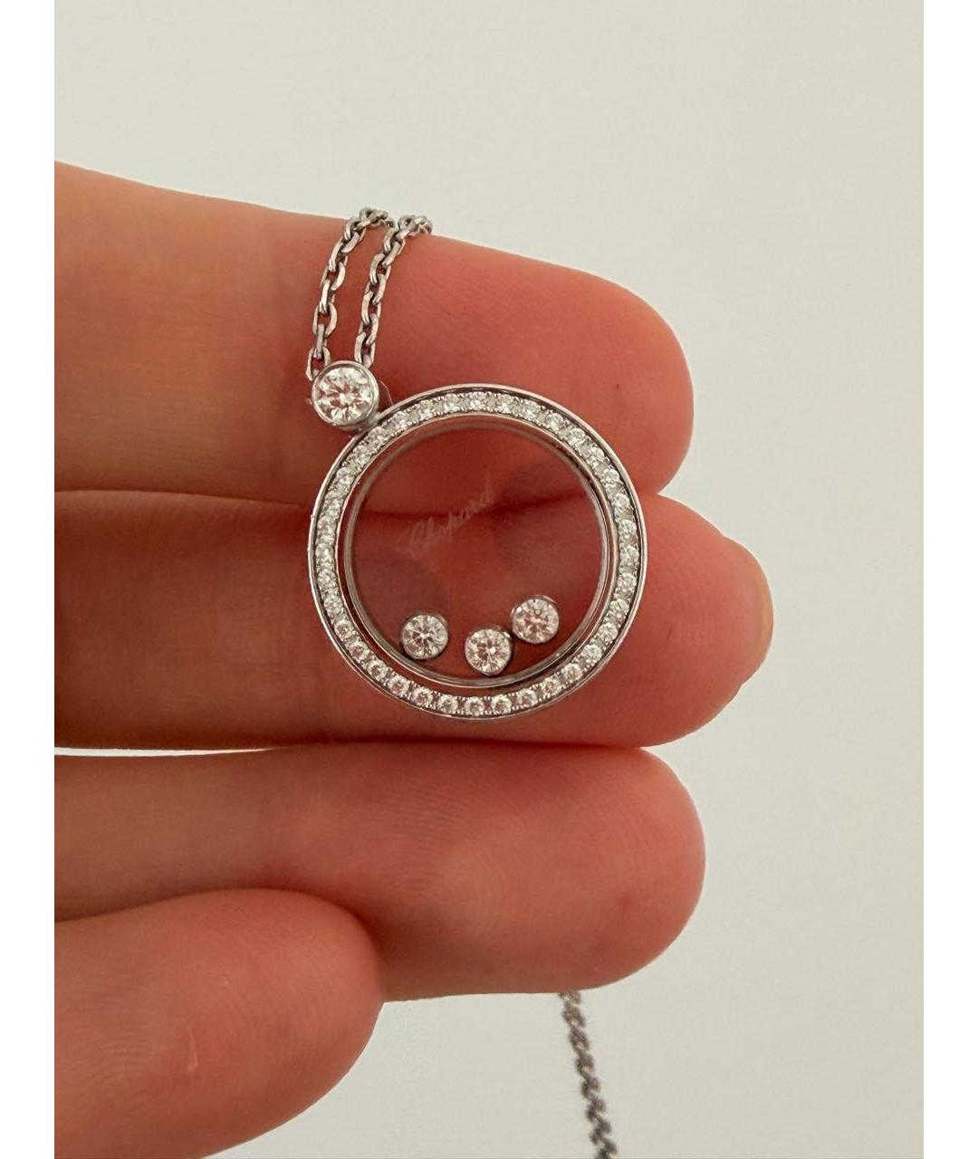 CHOPARD Белое колье из белого золота, фото 2