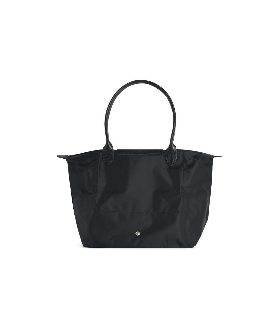 LONGCHAMP Черная синтетическая сумка тоут, фото 3