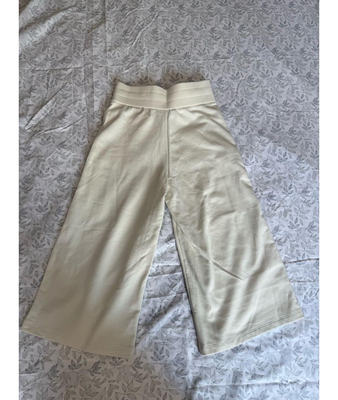 ARMANI EXCHANGE Белые хлопковые капри, фото 2